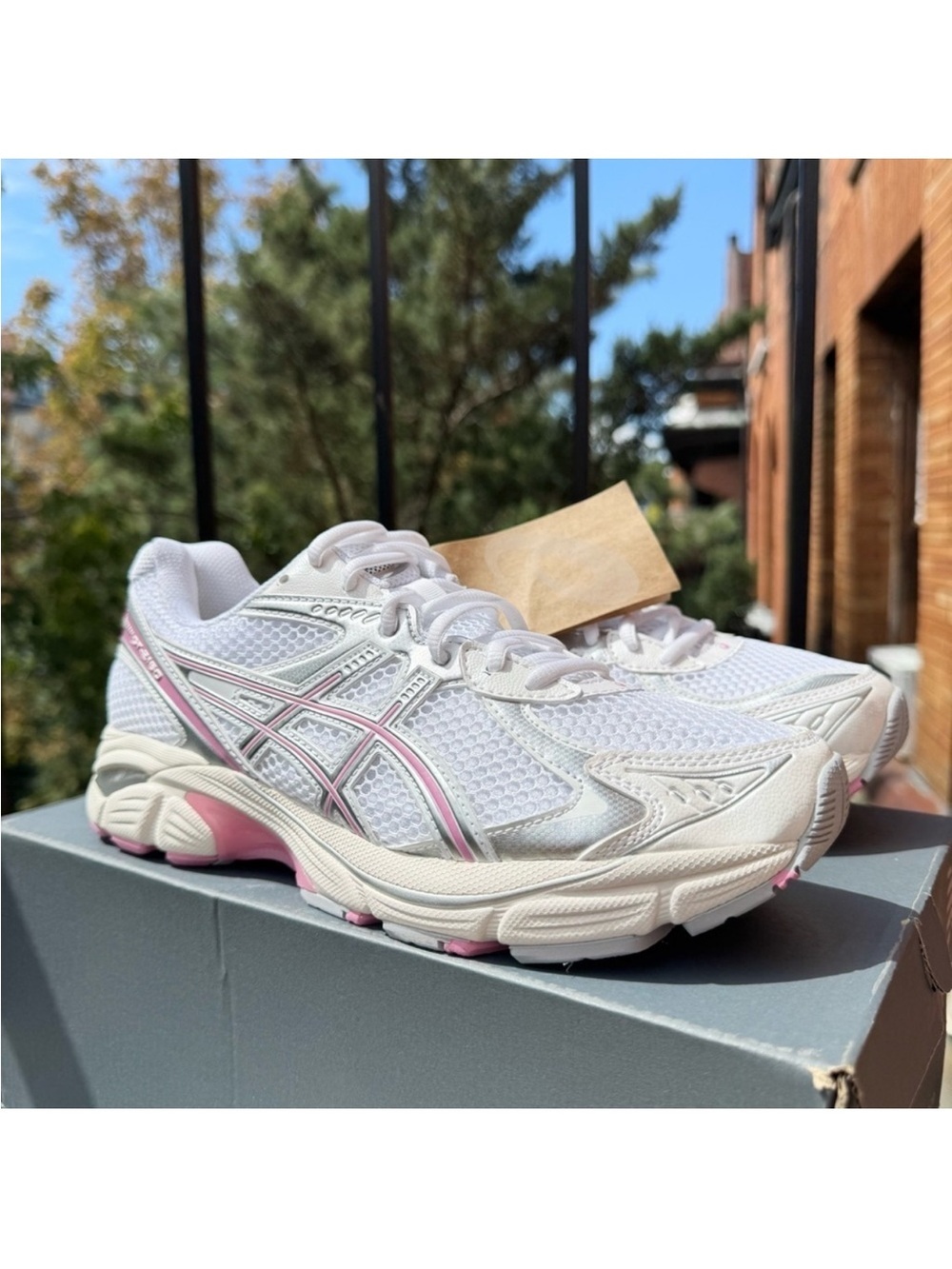 New ASICS GT-2160 Sneakers Sweet Pink White Women's Size 8.5 - Picture 5 of 10